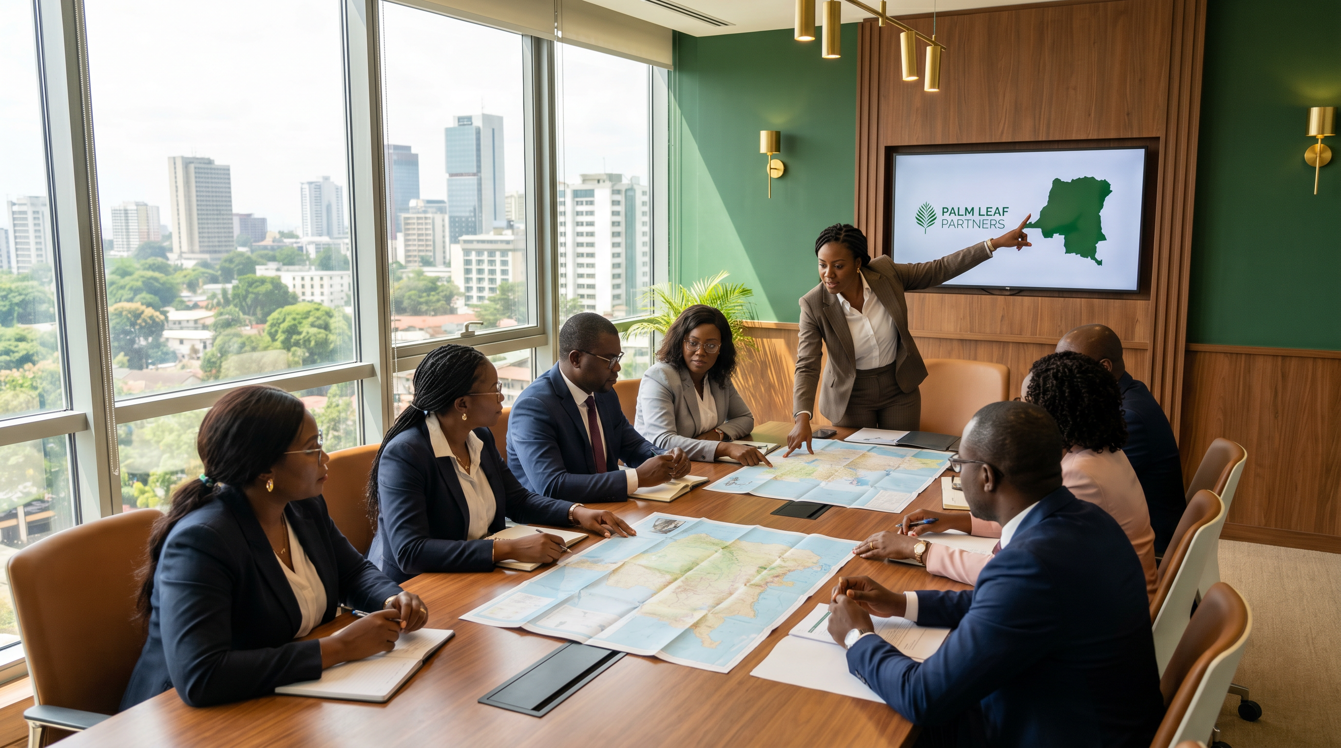 Professional team in Kinshasa